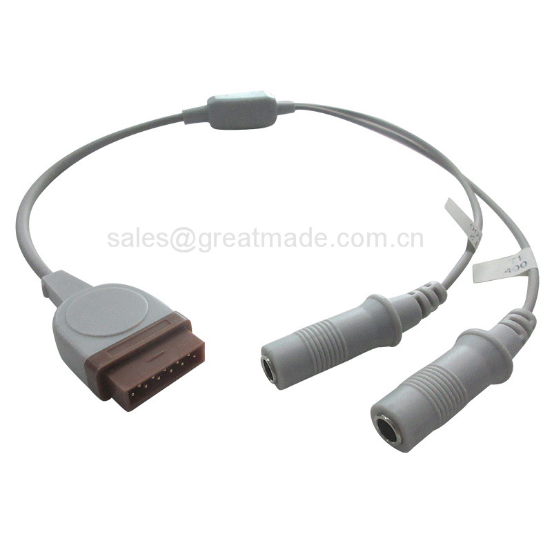 TP039 за кабел за адаптер на температурната сонда GE TP039 for GE temperature probe adapter cable