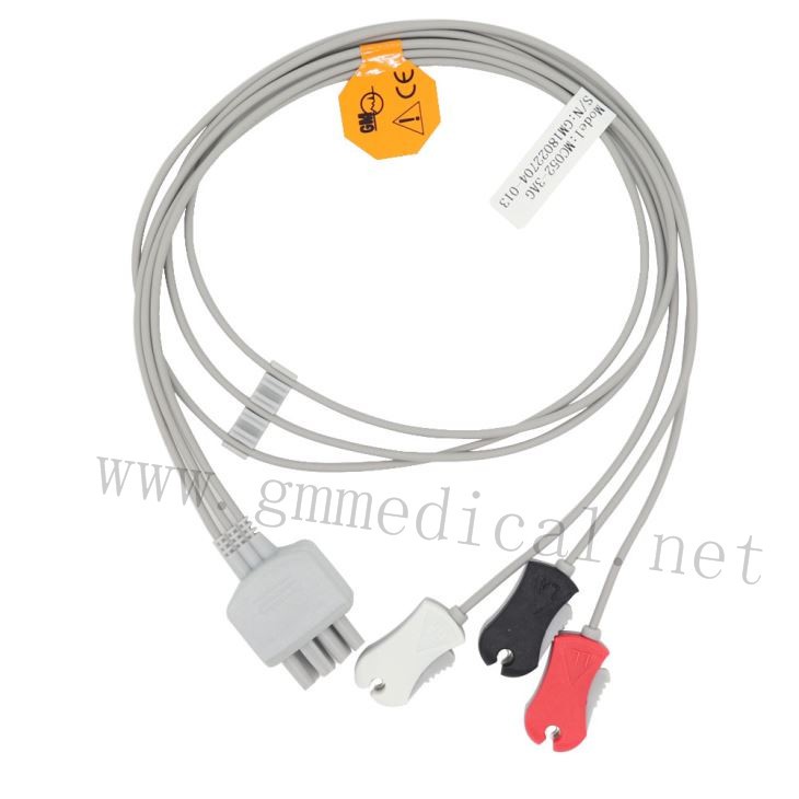 3-оловна ЕКГ за Leadwire Grabber 8pin Socket AHA