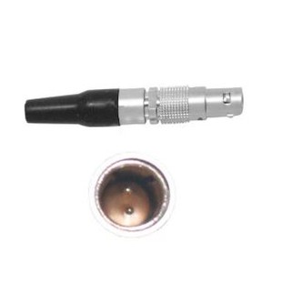 00B кръгъл бутащ метален конектор щепсел FGG 2-пинов бърз автомобилен мъжки контакт