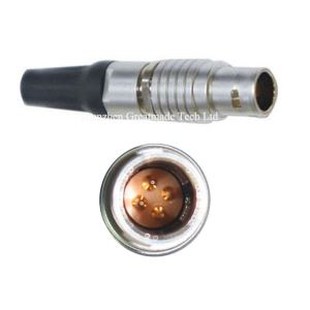 4 пина 0B метална авиация електрически конектор, малък кабел мъжки женски конектор, кръгла метална бутаща букса гнездо