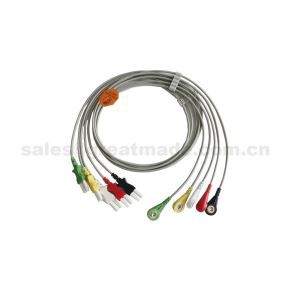 Използвайте с 700-0007-09 комплекти Leadwire Tru-Link, 5-Lead, Snap, IEC, 24in & 2PIN