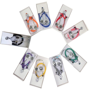 Мултифункционален медицински двуглав стетоскоп доктор стетоскоп Професионален медицинска медицинска помощ