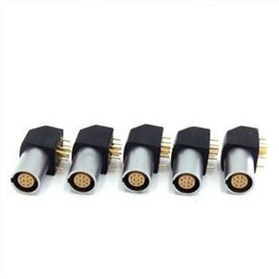 Push Pull Самозаключващ се авиационен щепсел Гайка Фиксиран съединител EPG 0B 1B серия съединител с коляно гнездо